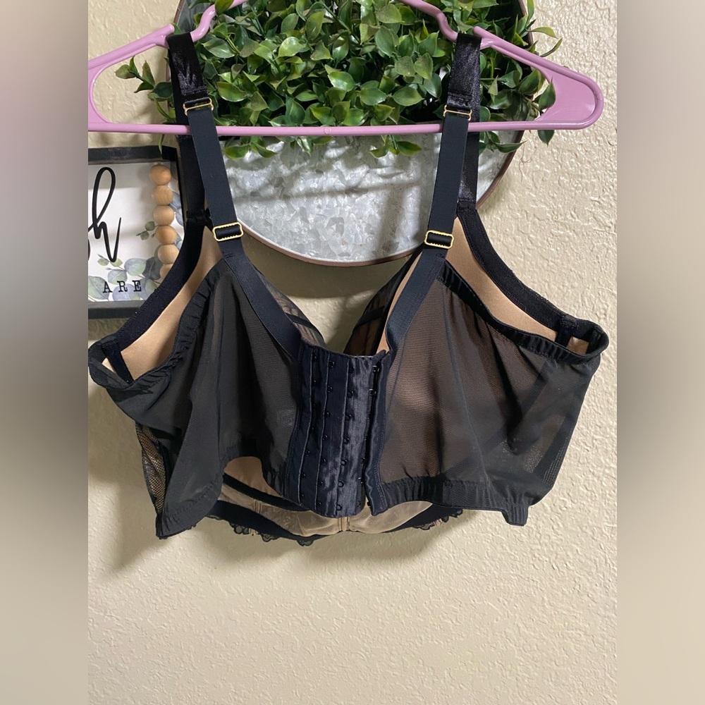 Cacique Elegant Black Lace Bra - Picture 2 of 3